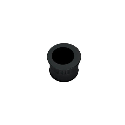 Round Sliding Door Edge Pull Nero (Matt Black) - Matt Black