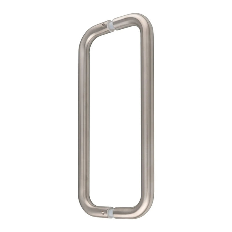 19Mm Dia. D Pull Handle - 300Mm C/C - Back To Back Fixing - Satin Stainless Steel