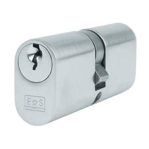 Mp5 70Mm Oval Double Cylinder - Ktd - (Architectural) - Satin Chrome