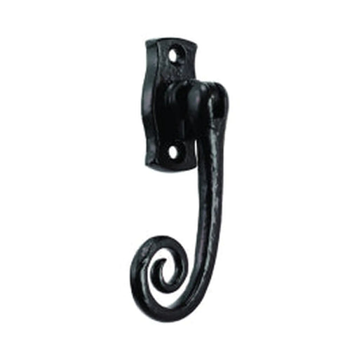 Espagnolette Fastener/Left Hand - Black Antique 24mm x 58mm