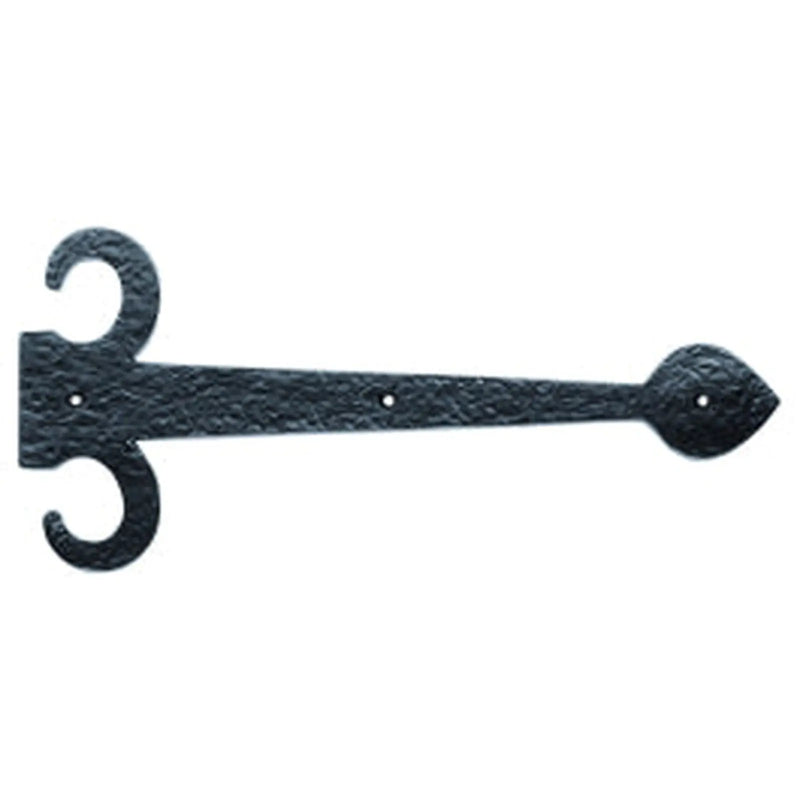 Sword Hinge Front - Black Antique 305 X 137
