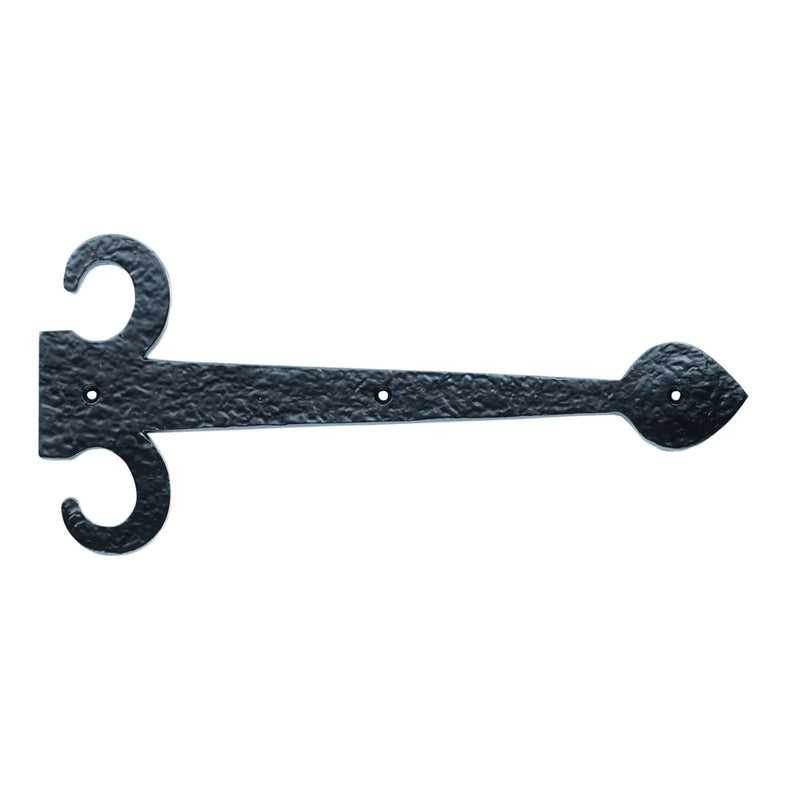 Sword Hinge Fronts - Black Antique 458 X 155