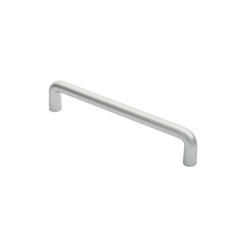 22Mm Dia D Pull Handle - 300Mm C/C (Cast) - Satin Anodised Aluminium