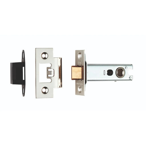 76Mm Easi - T Heavy Sprung Tubular Latch - Nickel Plated