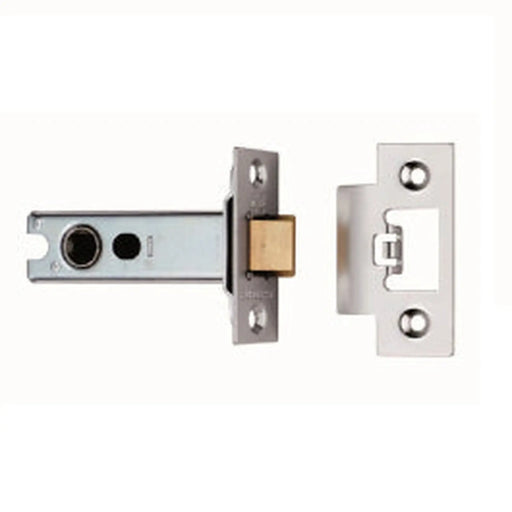 76Mm Easi - T Heavy Sprung Tubular Latch - Satin Chrome