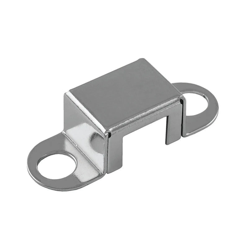 Metal Box Keep To Suit Tubular Latch - Nickel Plated