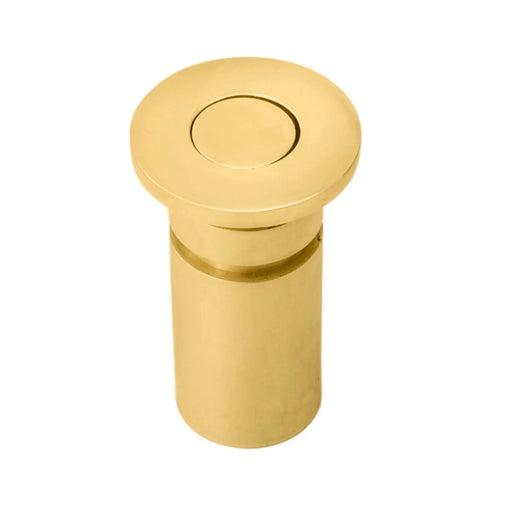 Dust Excluding Drive In Socket For Flush Bolt (Concrete Only) - Polished Brass 25 (DIA)