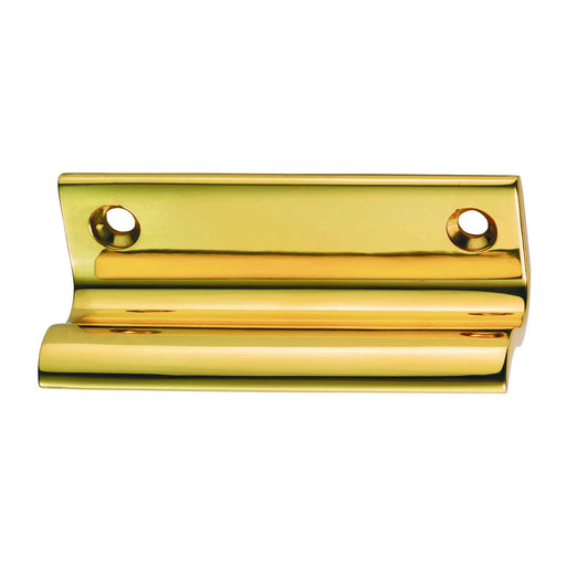 Sash Window Lift C/W Screws - Polished Brass 64mm