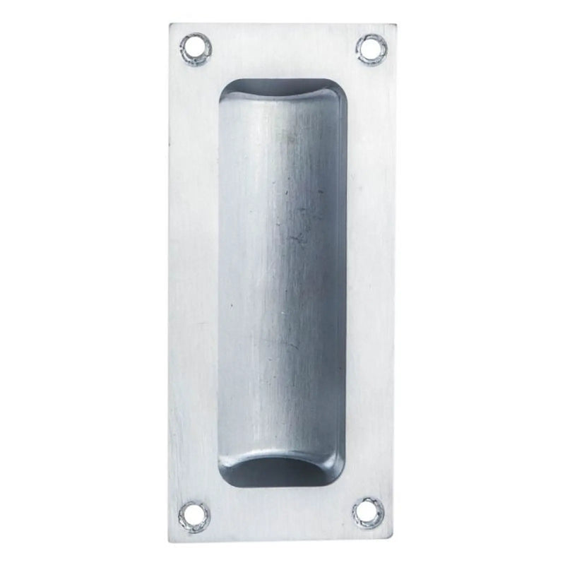 Flush Pull - Satin Chrome 102 X 45 MM