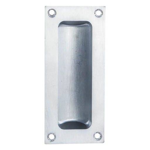 Flush Pull - Satin Chrome 102 X 45 MM