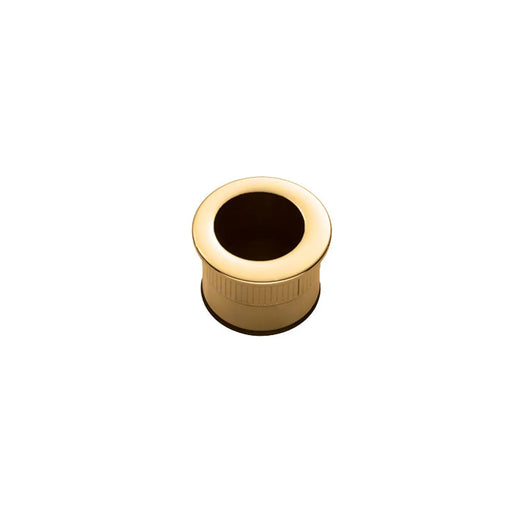 Flush Pull Small Otl (Polished Brass) - Polished Brass 25 X 23 MM
