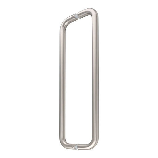 19Mm Dia. D Pull Handle - 425Mm C/C - Back To Back Fixing - Satin Stainless Steel