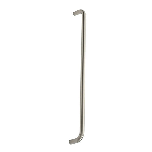 19Mm Dia. D Pull Handle - 600Mm C/C - Bolt Through Fixing - Satin Stainless Steel