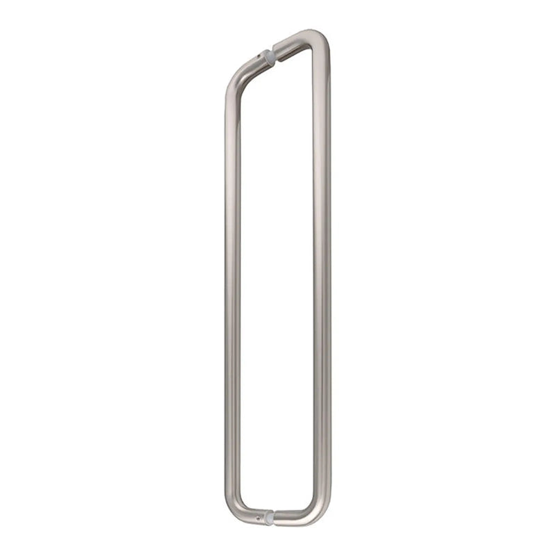19Mm Dia. D Pull Handle - 600Mm C/C - Back To Back Fixing - Satin Stainless Steel
