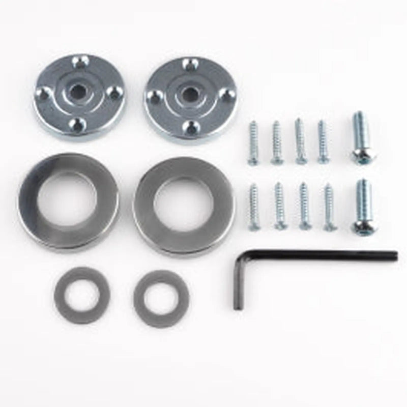 Face Fix Rose To Suit Pull Handles - Pair - Bright Stainless Steel