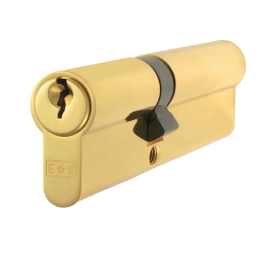 Mp5 70Mm Euro Double Cylinder - Ktd - (Architectural) - Polished Brass