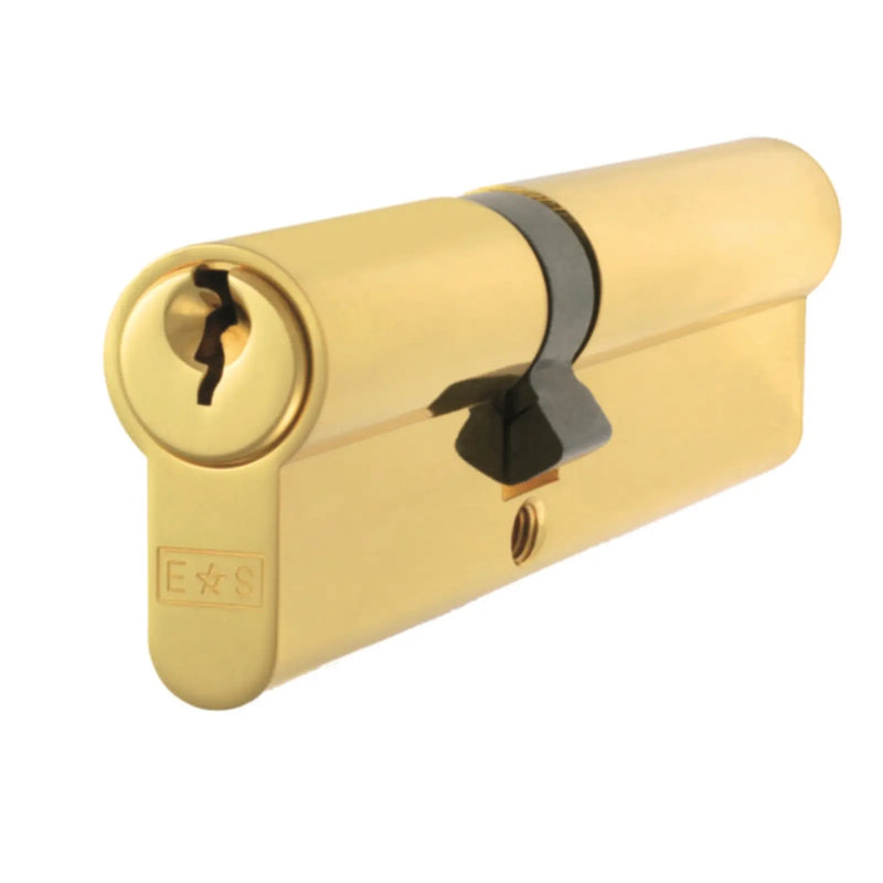 Mp5 70Mm Euro Double Cylinder - Ktd - (Architectural) - Polished Brass