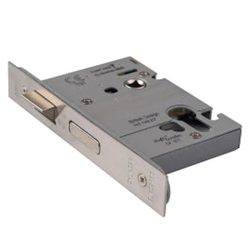 76Mm Heavy Duty Sashlock - Euro - 47.5Mm C/C - Square - Satin Stainless Steel