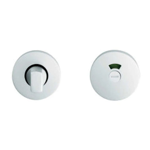 Turn & Release On Concealed Fix Round Rose With Indicator (5Mm Follower) - Satin Anodised Aluminium