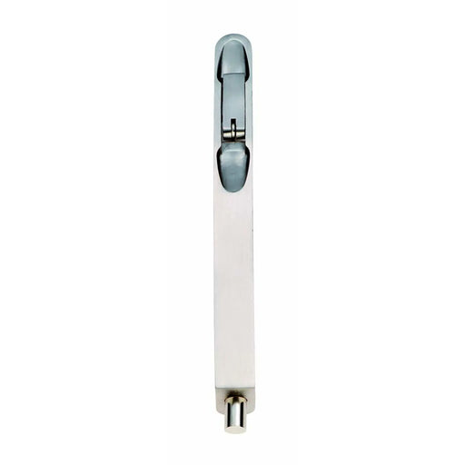 203 X 20Mm Lever Action Flush Bolt - Radius - Bright Stainless Steel 203x20x40