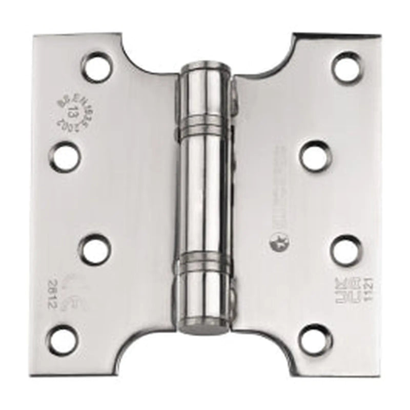 102 X 102 X 3Mm Parliament Hinge Grade 13 C/W Screws (Pair) - Bright Stainless Steel