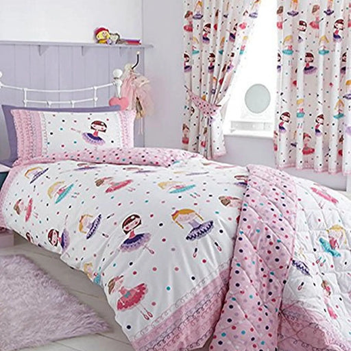 Portfolio Kids Ballerina Single Duvet Cover Set