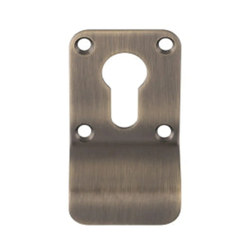 Cylinder Pull - Euro Profile - Antique Brass