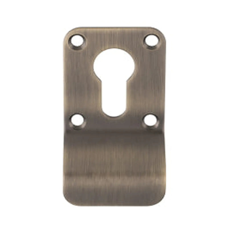 Cylinder Pull - Euro Profile - Antique Brass