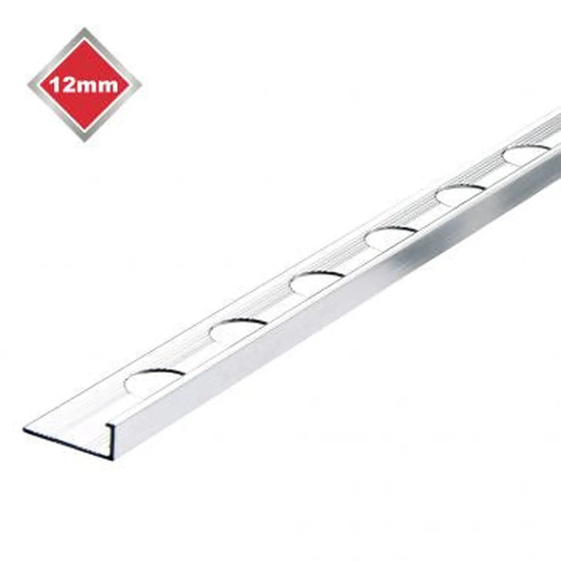 Tilerite L Shape silver trade trim 12mm”