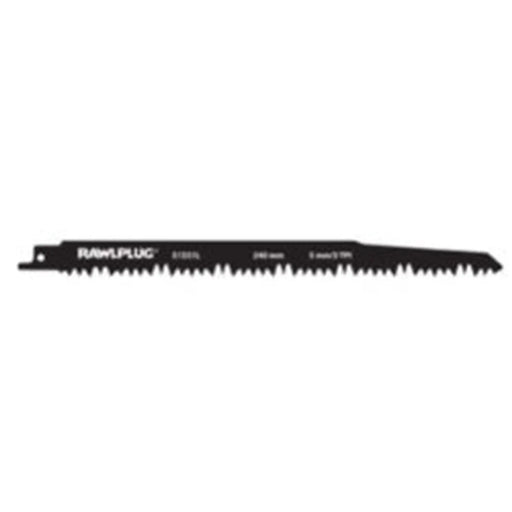 Rawlplug Recipro Saw Blades Wood Pruning Pack 5