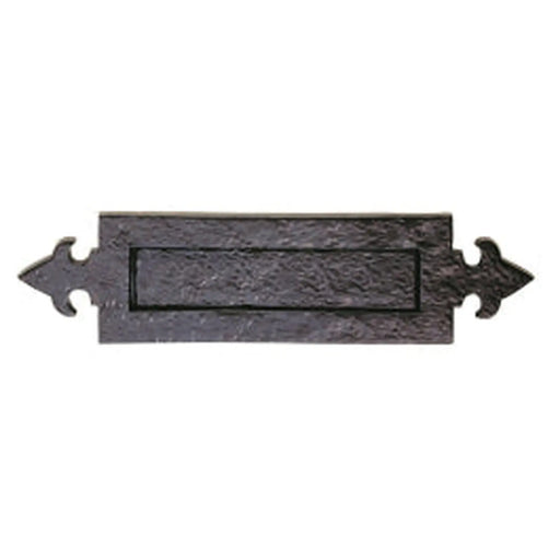 Fleur De Lys Letter Plate - Black Antique 365 X 90