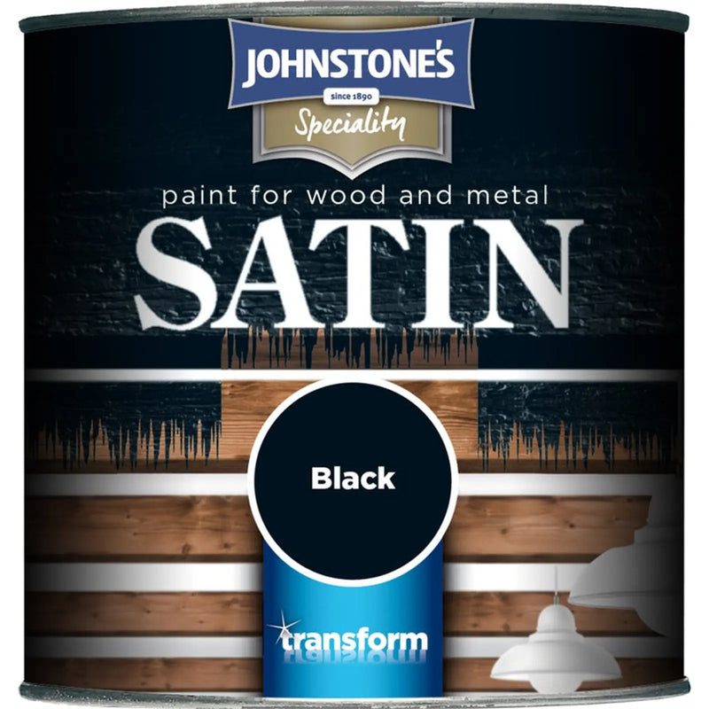 Johnstone's Satin Black 250ml