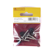 Centurion 25mm x 8 CP Dome Mirror Screws  (Pack of 4) - Pack of 5