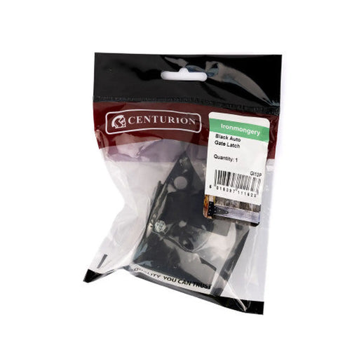 Centurion Autogate Latch, Epoxy Black - Pack of 3