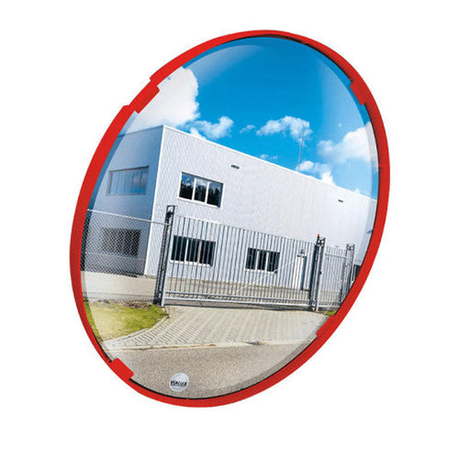 Centurion Red Framed Multi-Purpose Mirror 400mm dia