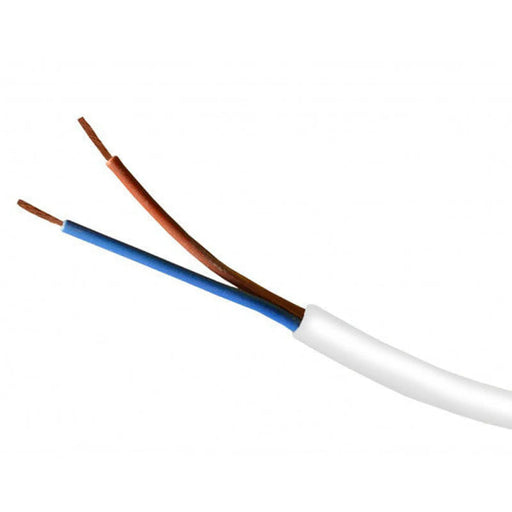 Centurion 0.5mm 2 Core Round Flex Cable, 100m