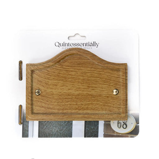 Centurion Wood Effect Shaped Plaque - Pack of 2