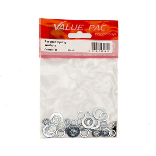 Centurion Assorted Spring Washers (Pack of 40) - Pack of 10