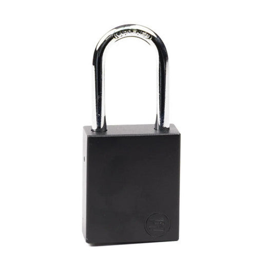 Centurion Aluminium Safety Lockout Padlock - Black