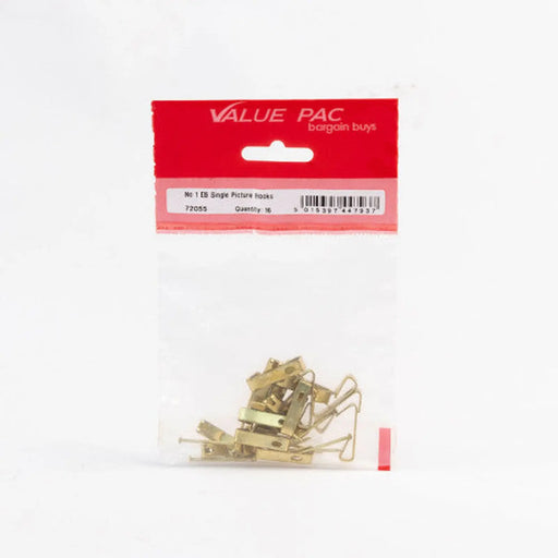 Centurion No 1 EB Single Picture Hooks (Pack of 16) - Pack of 10