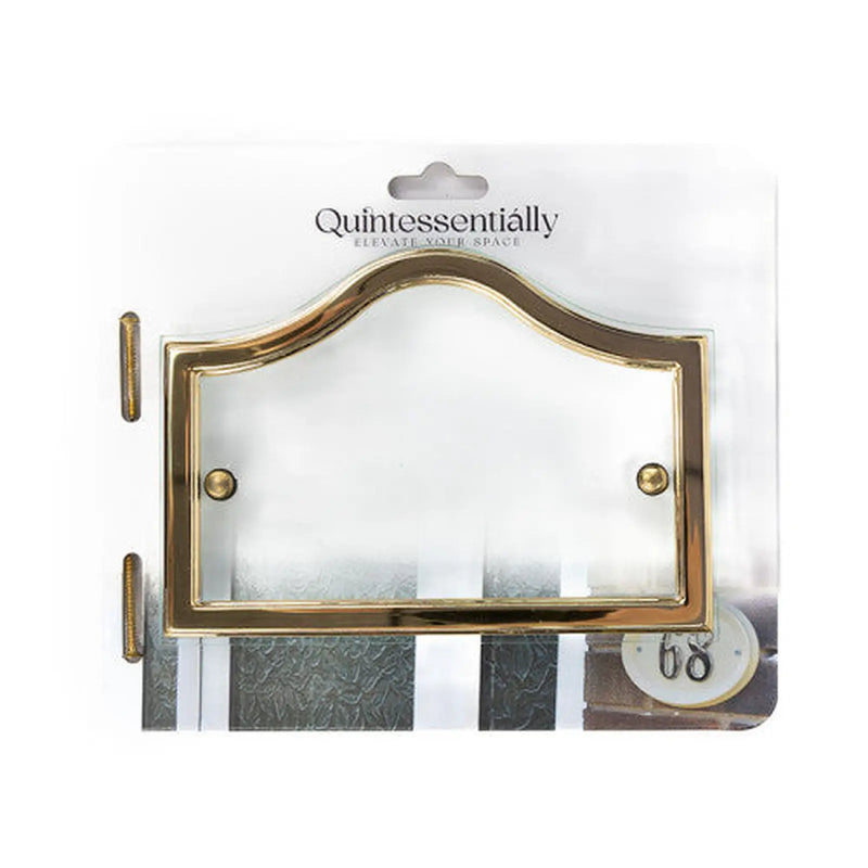 Centurion 22 x 13cm Glass Eff/Gold Pullman Blank - Pack of 5
