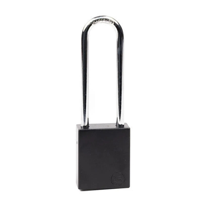 Centurion Aluminium Safety Lockout Padlock Long Shackle - Black