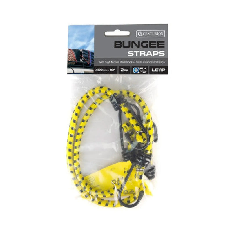 Centurion Bungee Elastics 8mm, 18" - Pack of 5