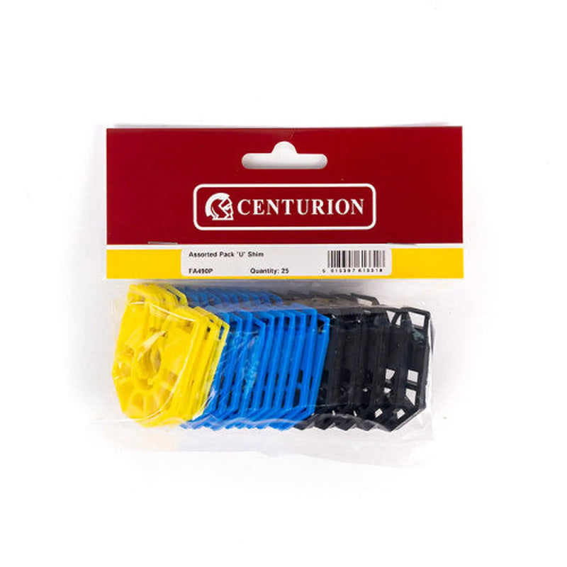 Centurion Assorted Pack 'U' Shim - Pack of 5