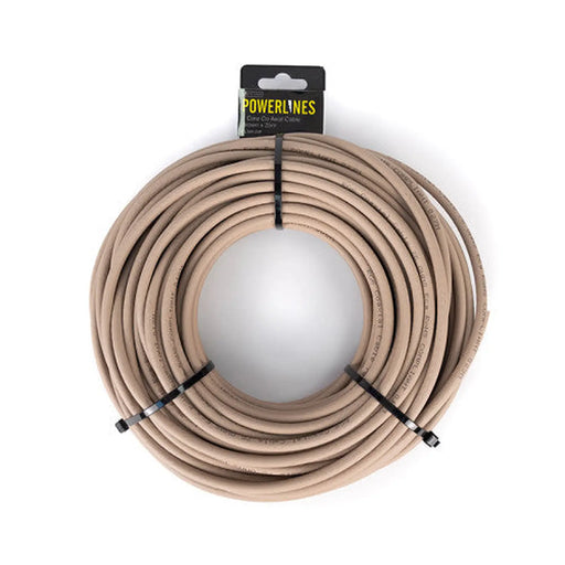 Centurion Single Core Brown Coaxial Cable, 25m