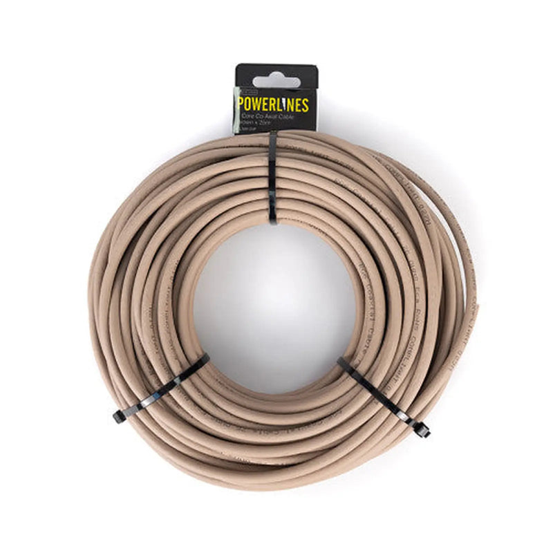 Centurion Single Core Brown Coaxial Cable, 25m