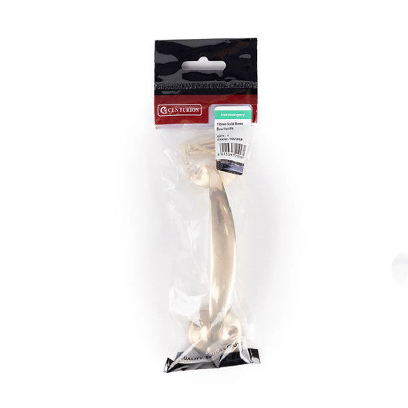Centurion Solid Brass Bow Handles, 150mm - Pack of 5