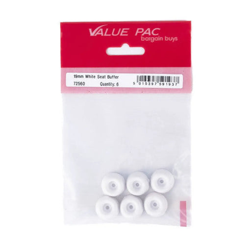 Centurion 19mm White Seat Buffer - Pack of 10