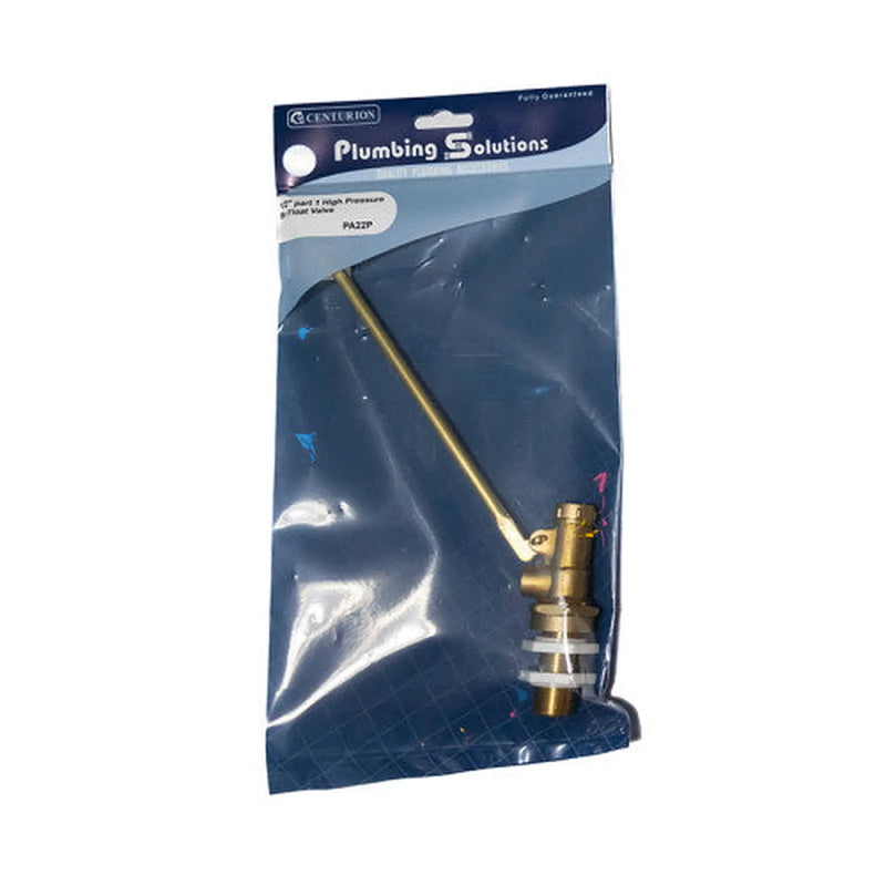 Centurion 1/2" Part 1 High Pressure Brass Float Valve - Pack of 3