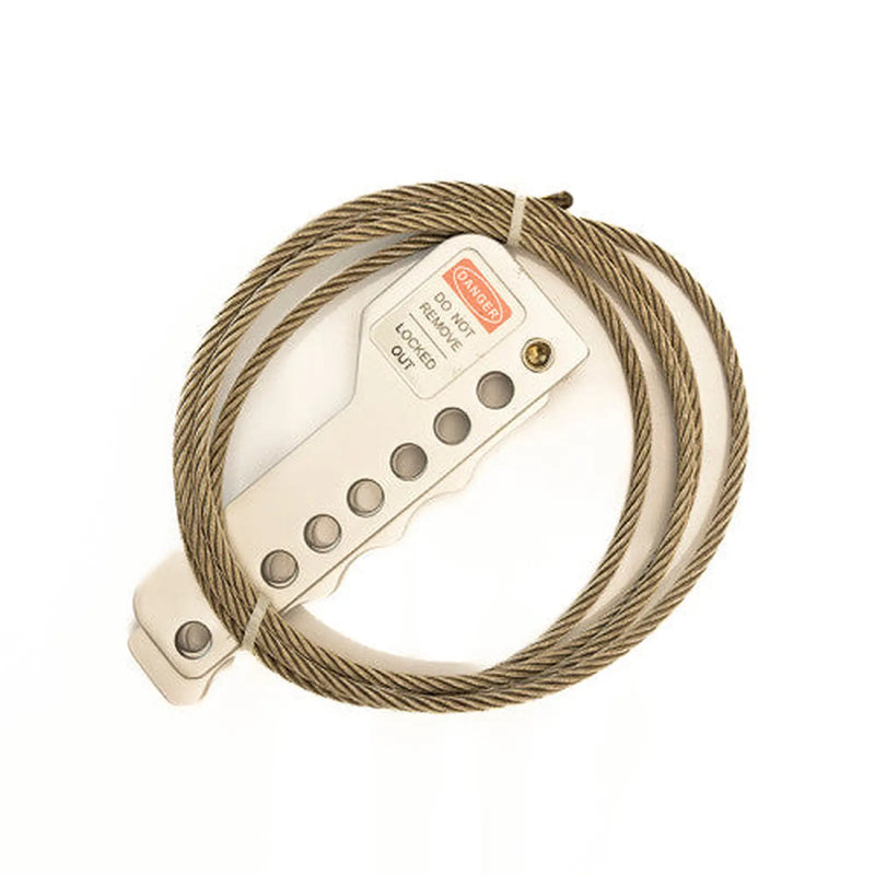 Centurion Aluminium Cable Lockout with Steel Cable